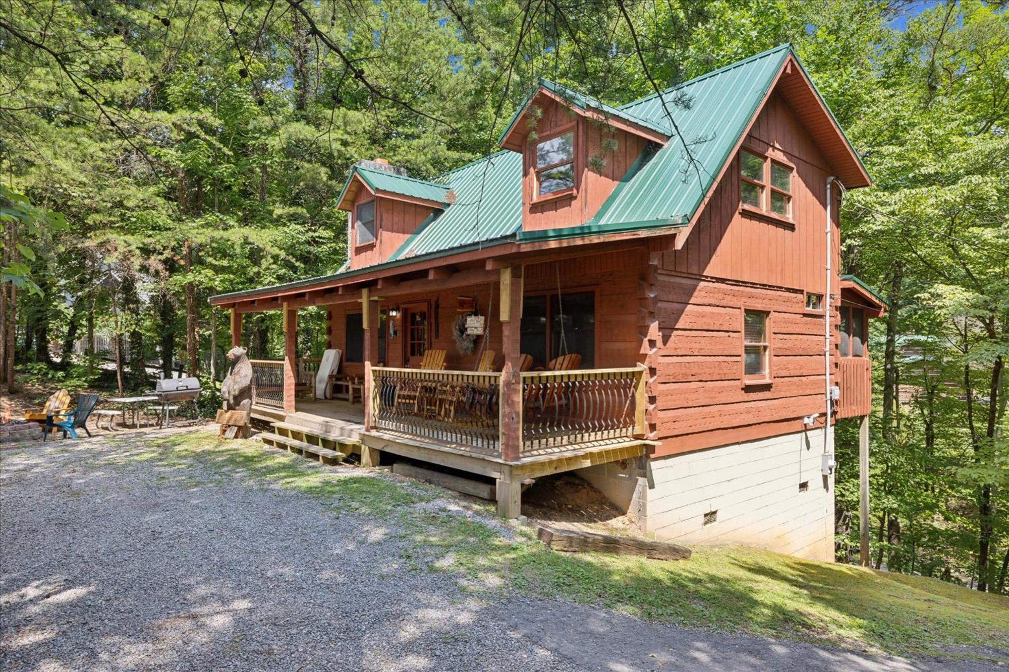 A Charming Cabin, Pool, Firepit, Hot Tub-Jacuzzi Gatlinburg Exterior foto